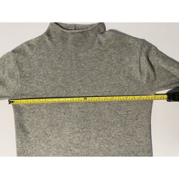 Moth Anthropologie Gray Oversize Sweater Roll Neck Tunic S - Picture 5 of 9